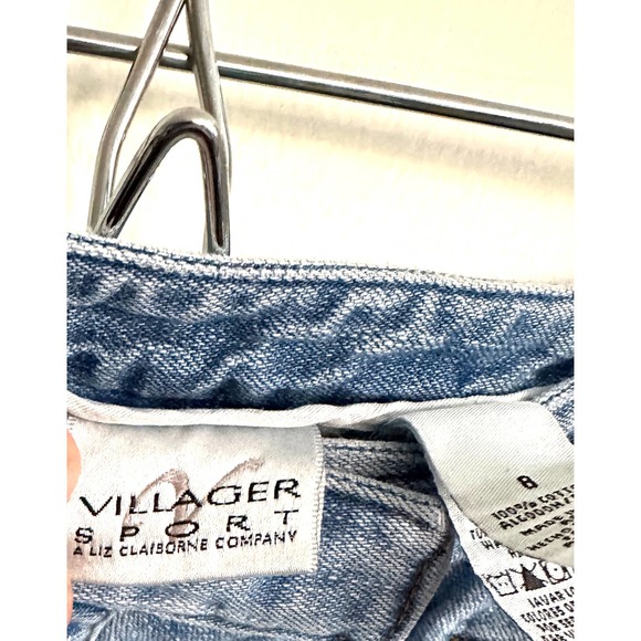 Y2K Light Denim Skirt‎ - Picture 6 of 6